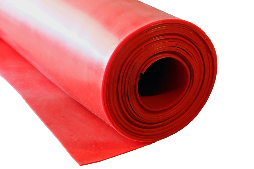 Rote Silikonmatte 500x500mm - Hitzebeständig Bis 250°C Für Handwerk & Industrie