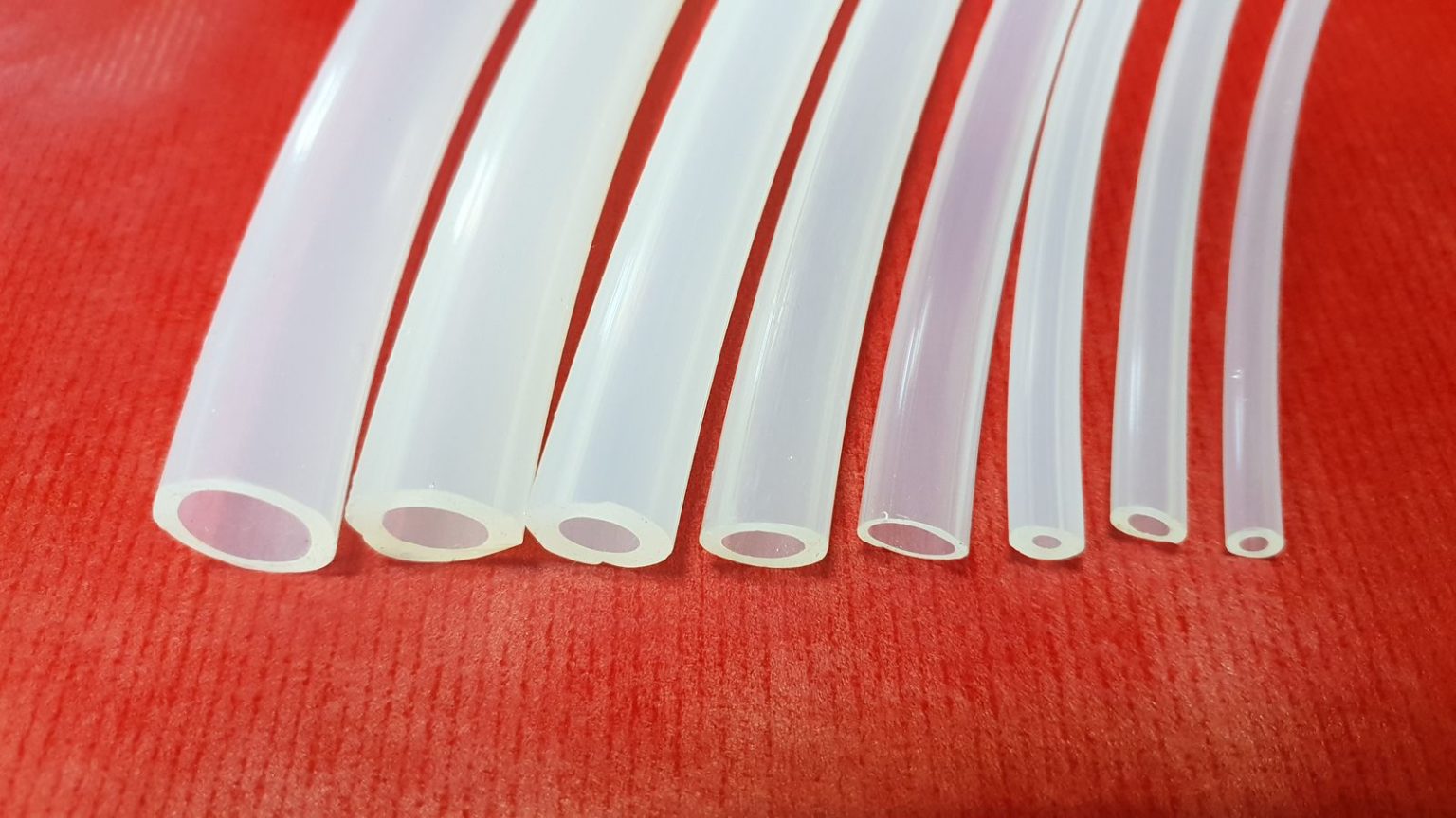 Weißer Silikonschlauch – Innendurchmesser 2–8 Mm, 5 M Länge, Temperatur -60 Bis 200 °C, Nicht Lebensmittelecht